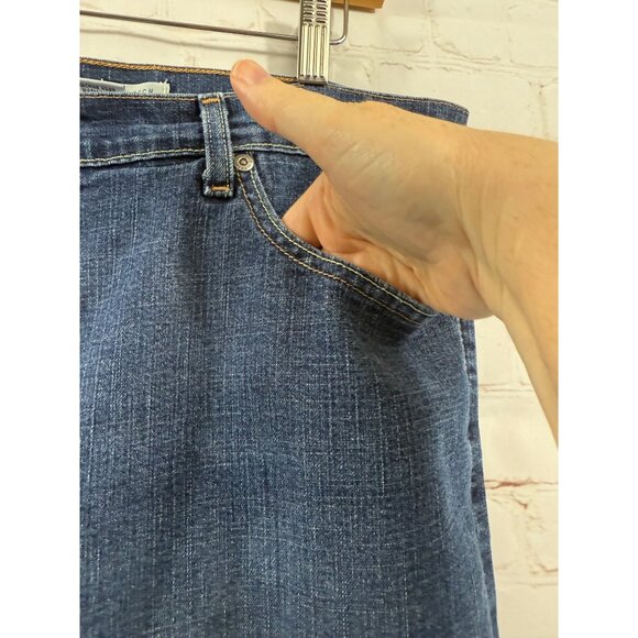 Old Navy Bootcut Jeans Womens Plus Size 18 Short High Waisted Stretch Denim - Picture 4 of 7